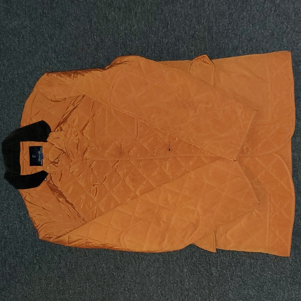 Burnt Orange Faconnable Jacket size M